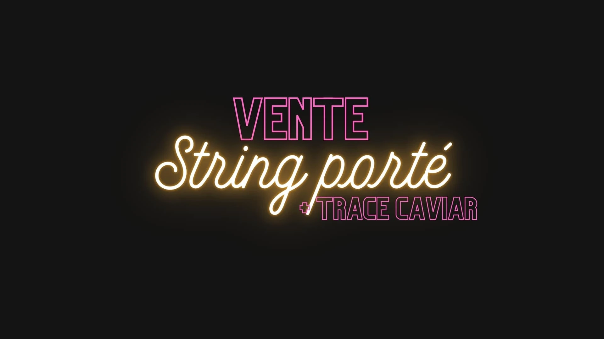 Photo de STRING + CAVIAR