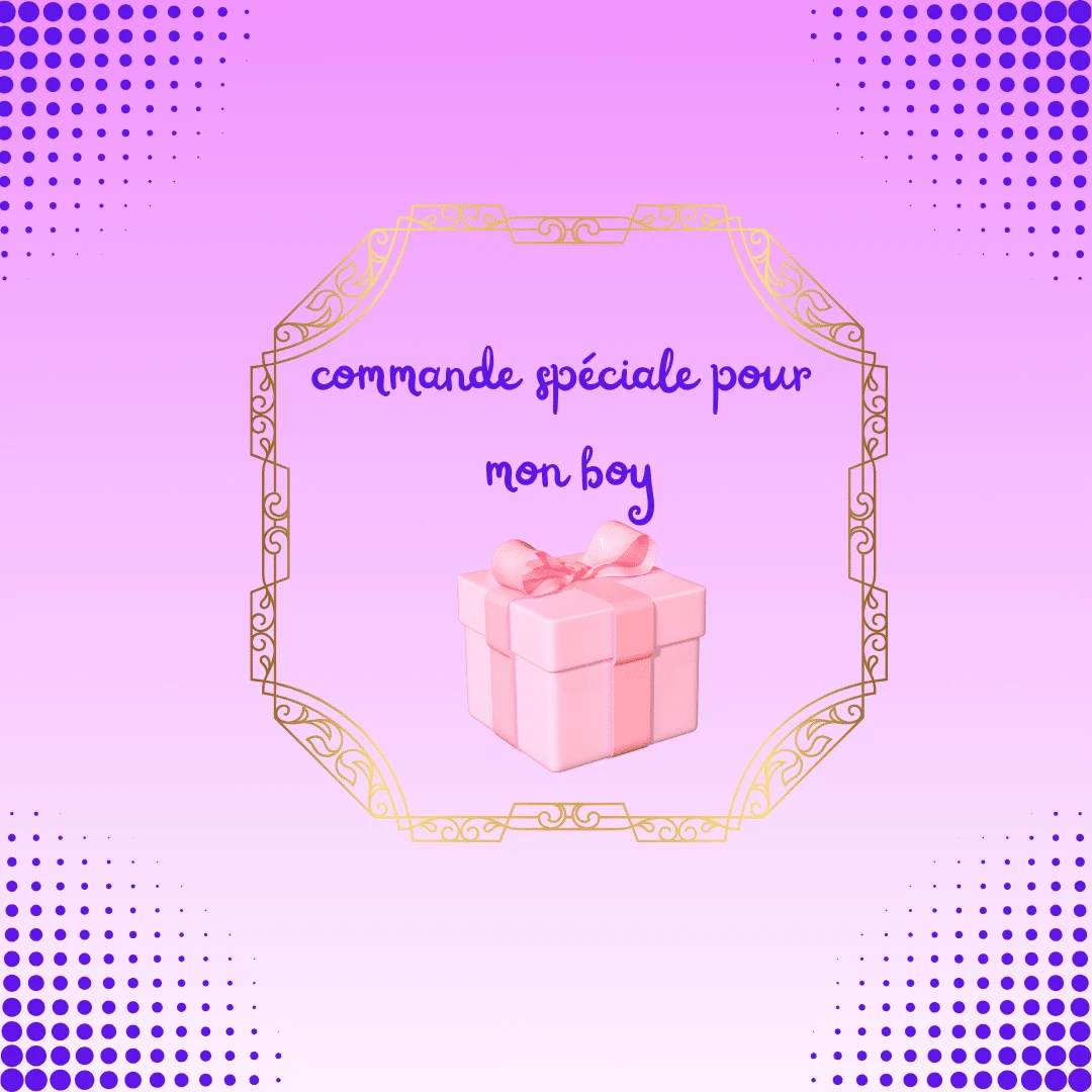Photo de commande pour mon boy