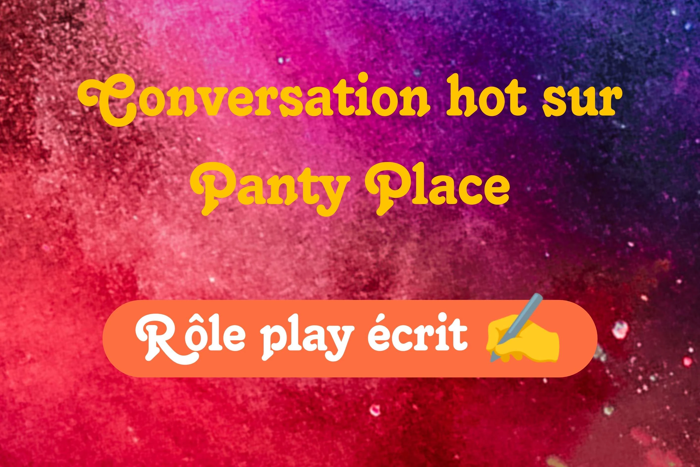 Photo de Conversation hot 🥵