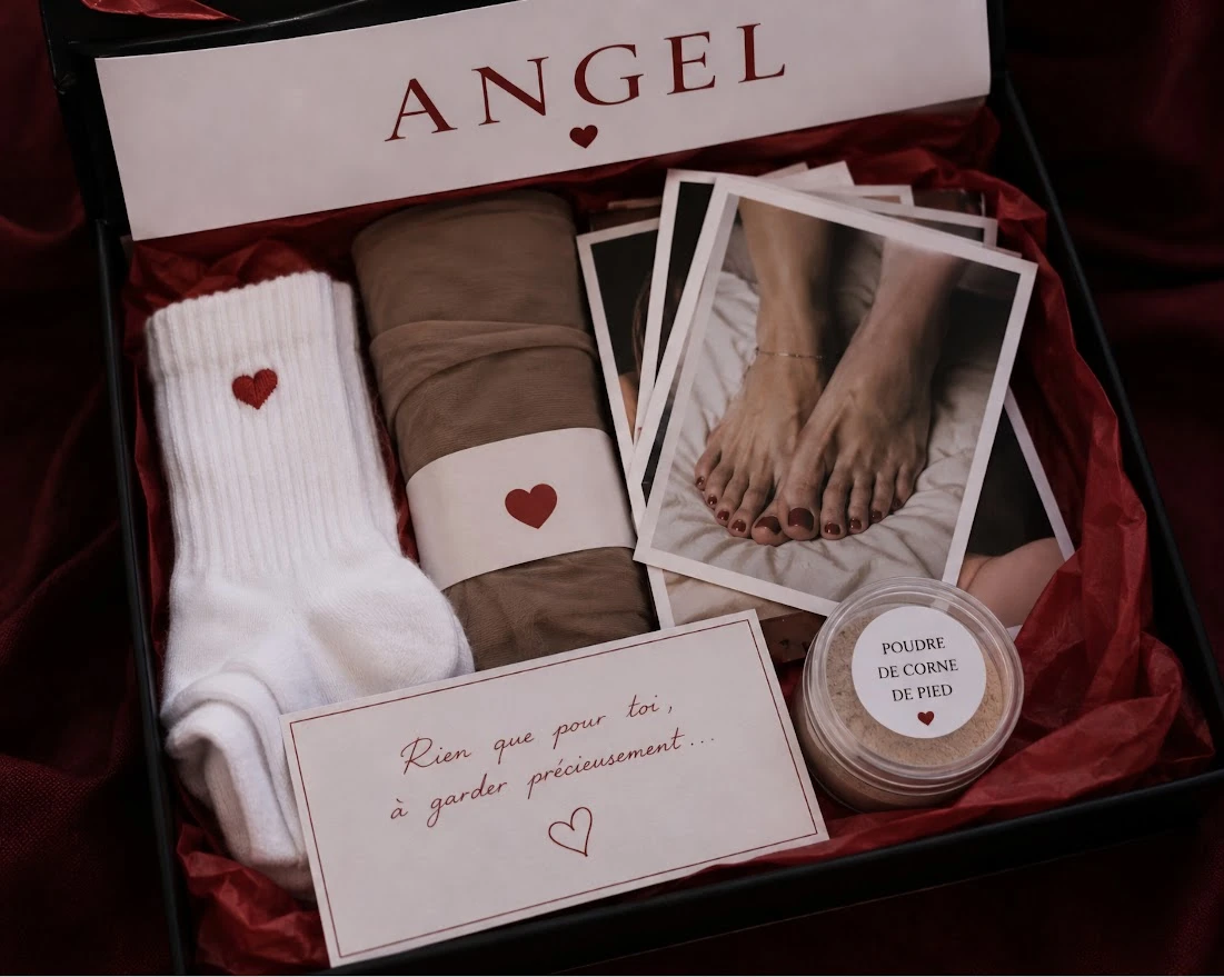 Photo de Le coffret Fetichiste Des Pieds D’Angel….