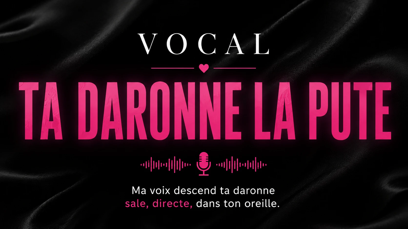 Photo de Vocal ta daronne la pute 🎤
