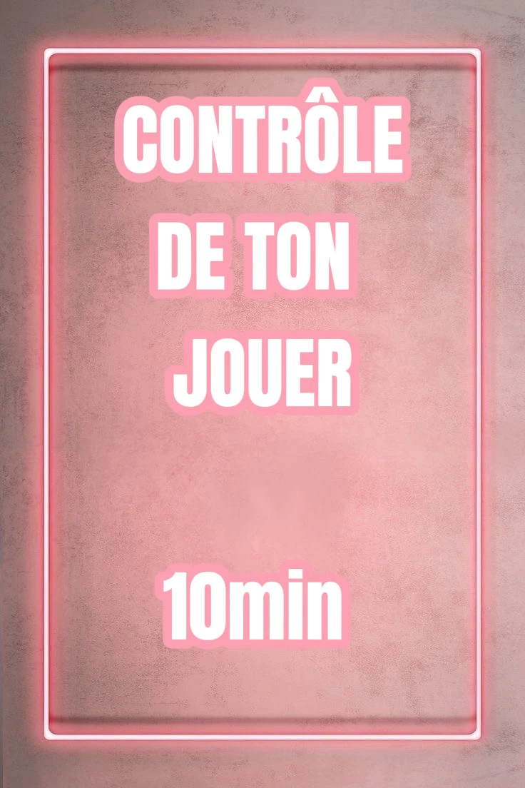 Photo de CONTRÔLE DE TON JOUER 10min