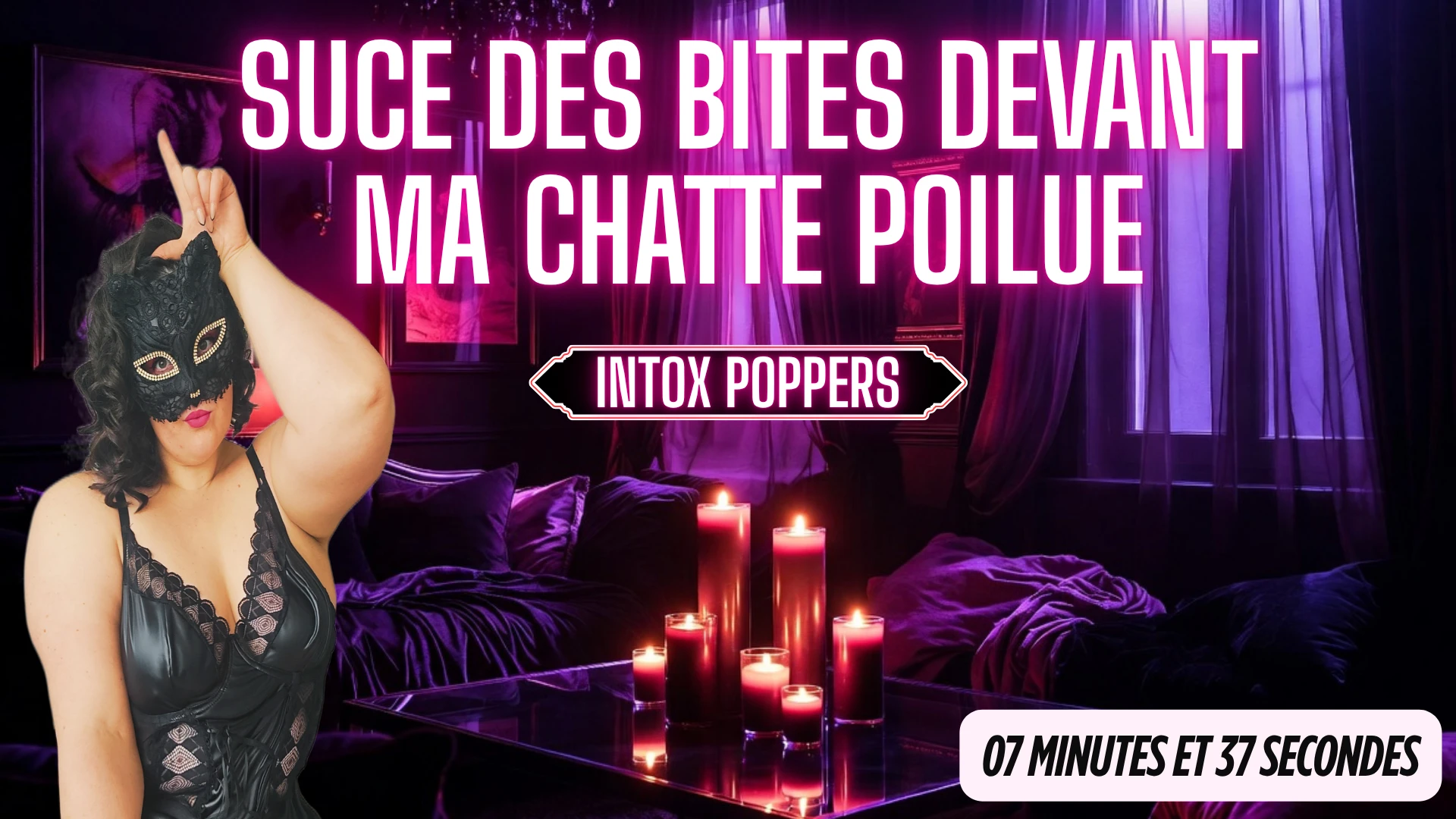 Photo de 88. Suce des bites devant ma chatte poilue