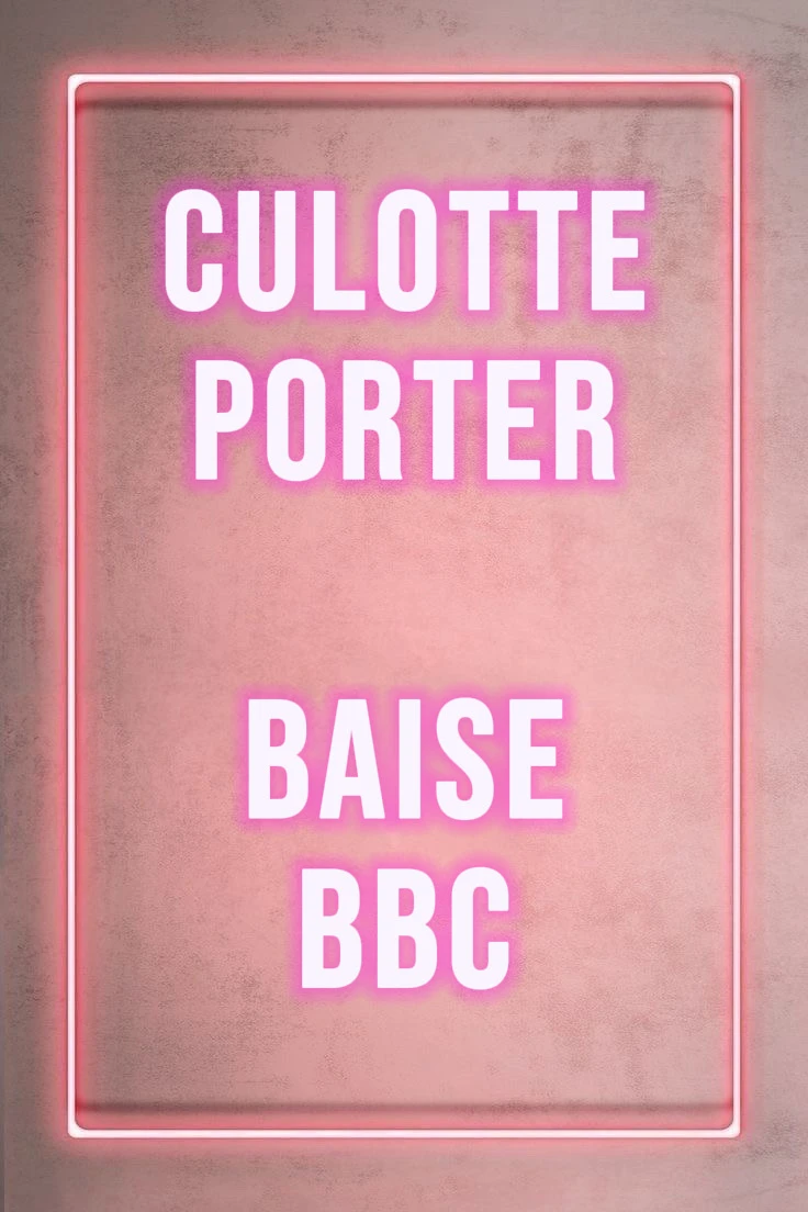 Photo de CULOTTE, PORTÉE, BAISE