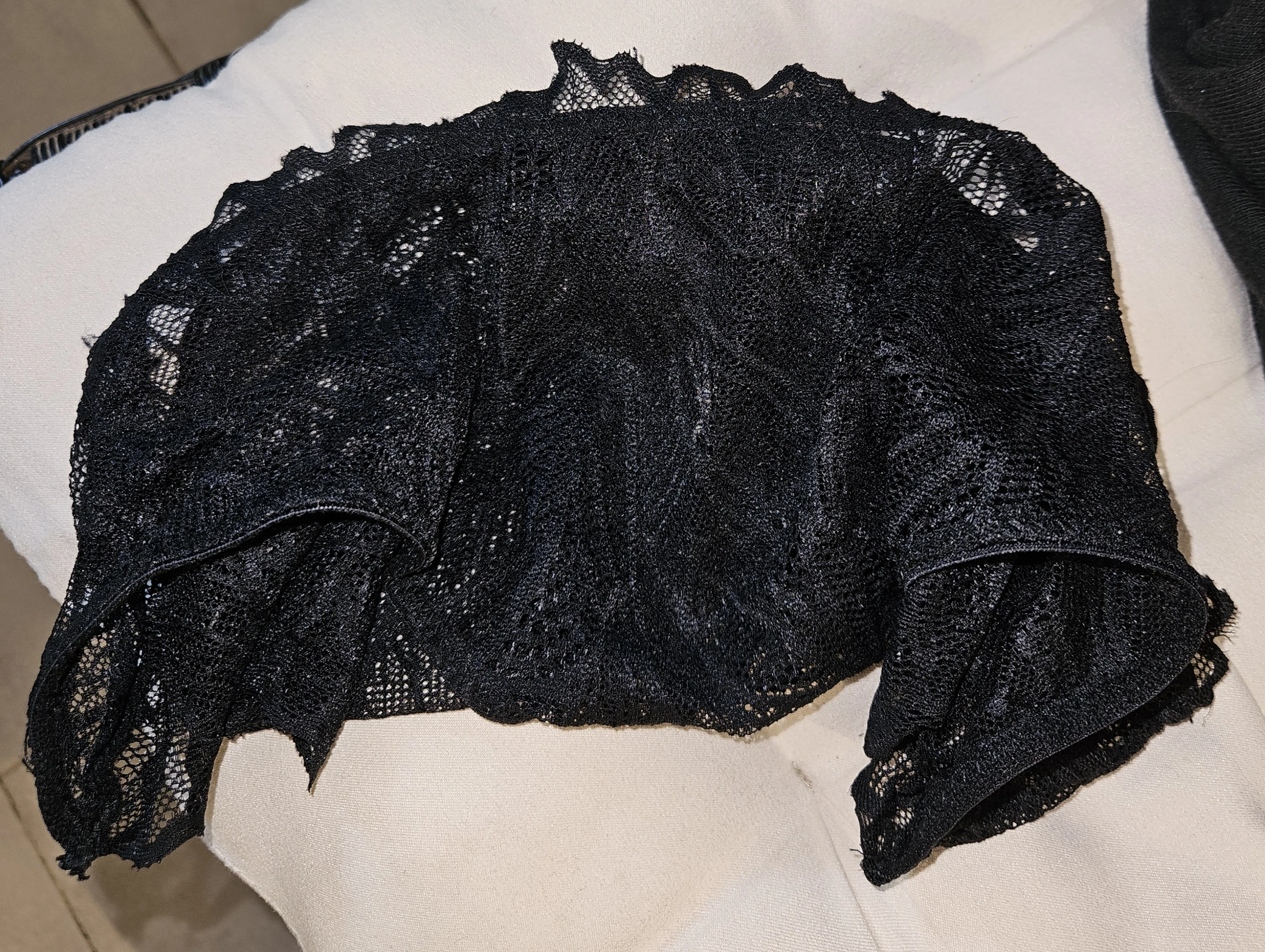 Photo de Culotte portée, humide et marquée +photos