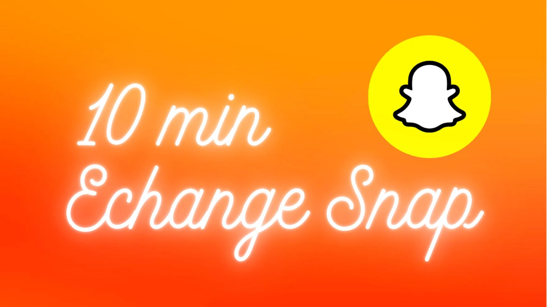 Photo de Echange Snap 10 min