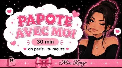 Photo de 30 min pour papoter avec moi 💬