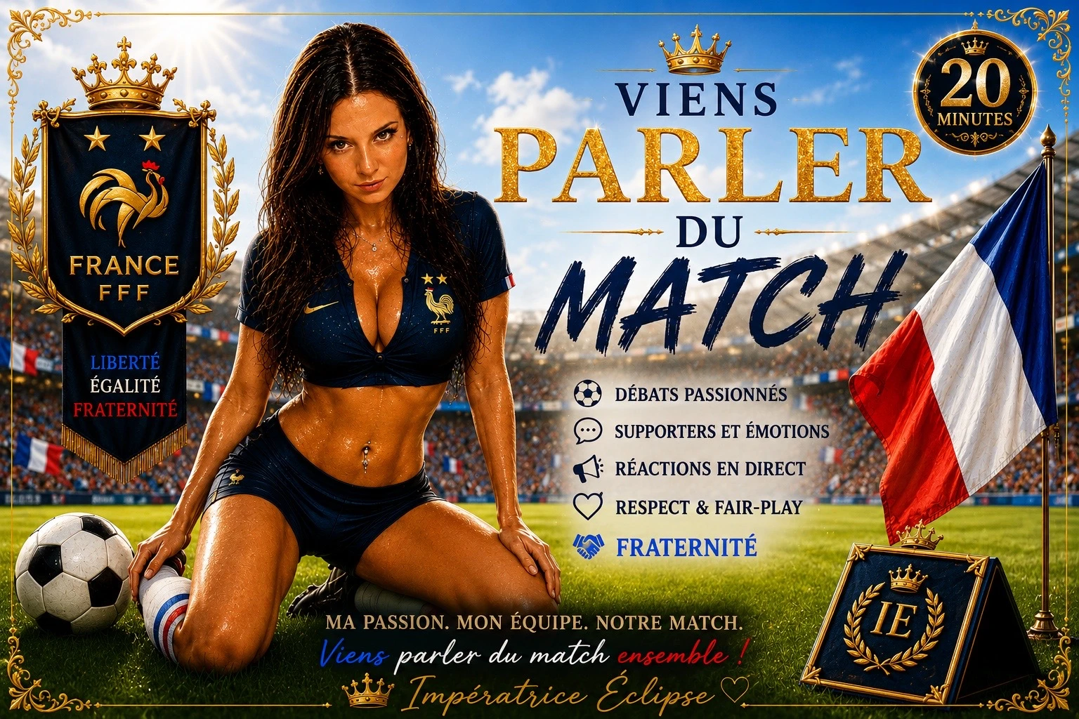 Photo de Viens parler du match avec moi 🇫🇷