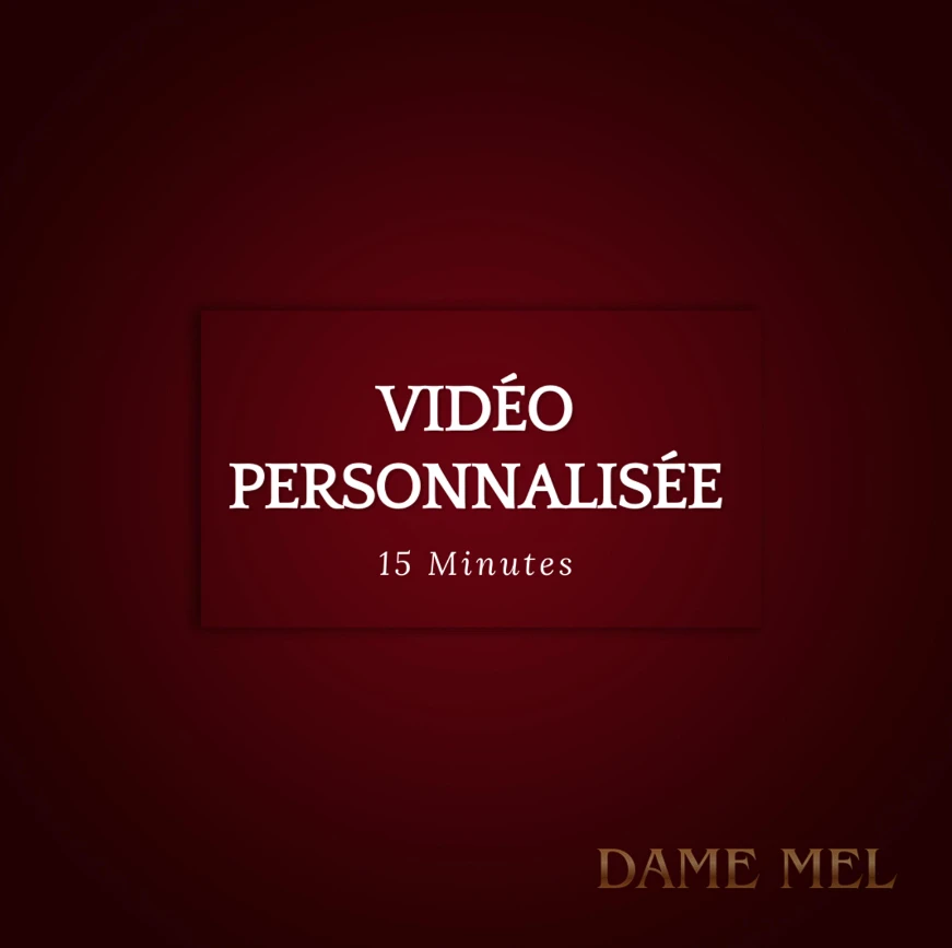 Photo de Vidéo personnalisée 15min