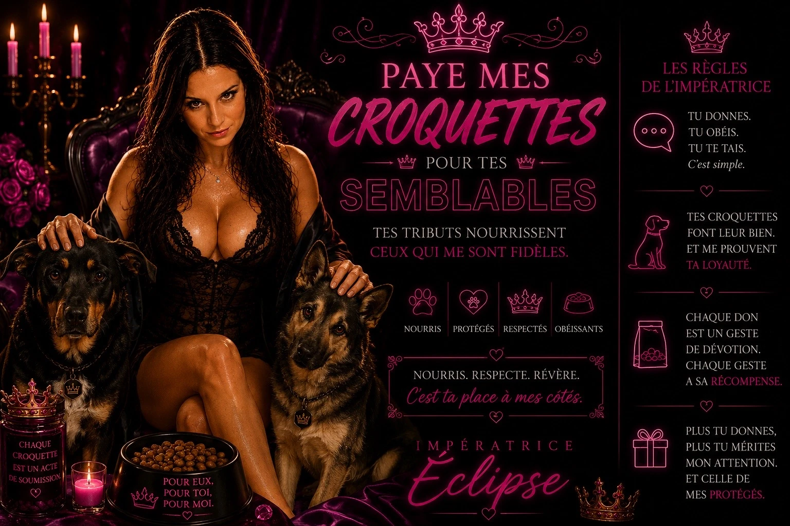 Photo de Paye mes croquettes