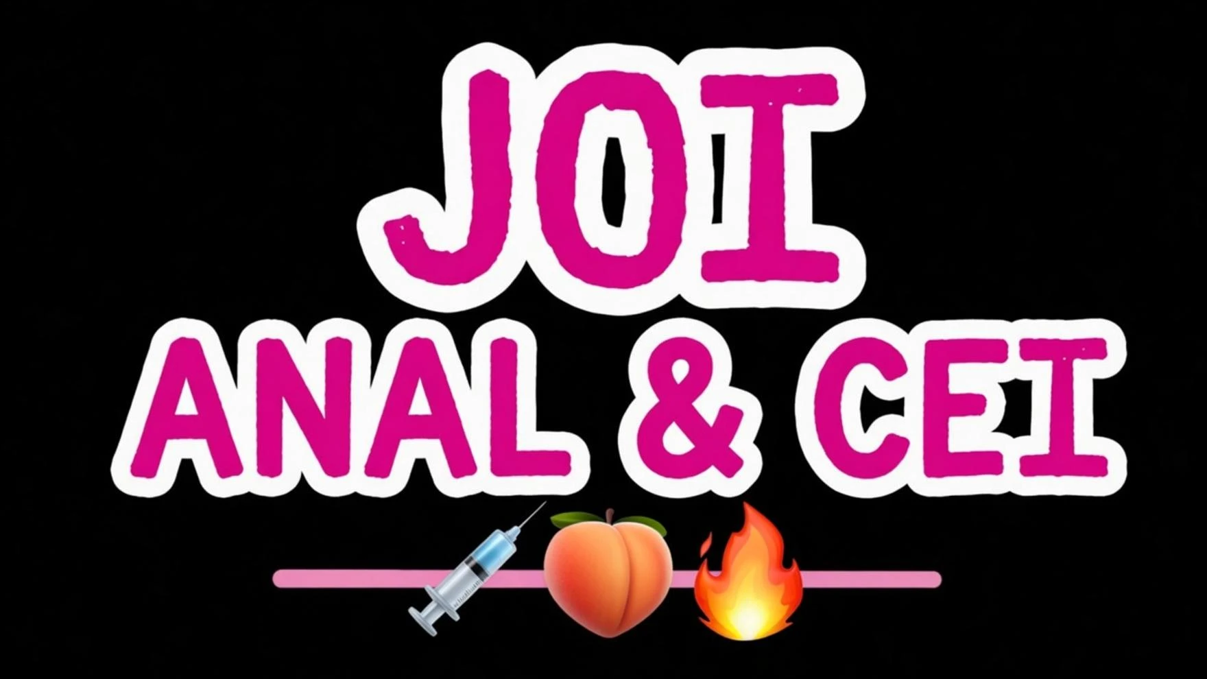 Photo de JOI Anal & CEI 💦🍑