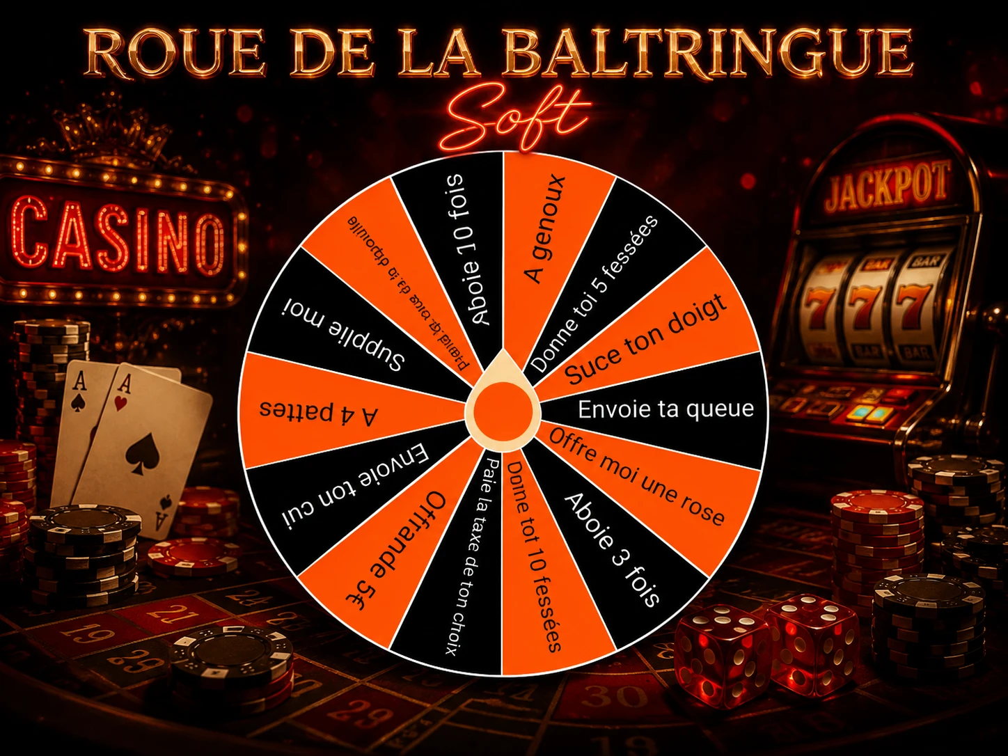 Photo de Roue de la baltringue Soft • 1 tour 🎡