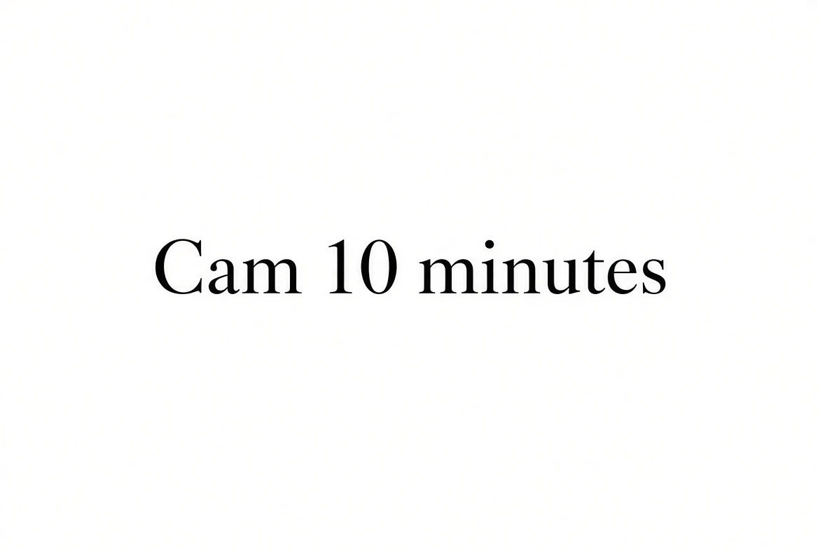 Photo de Cam 10 minutes