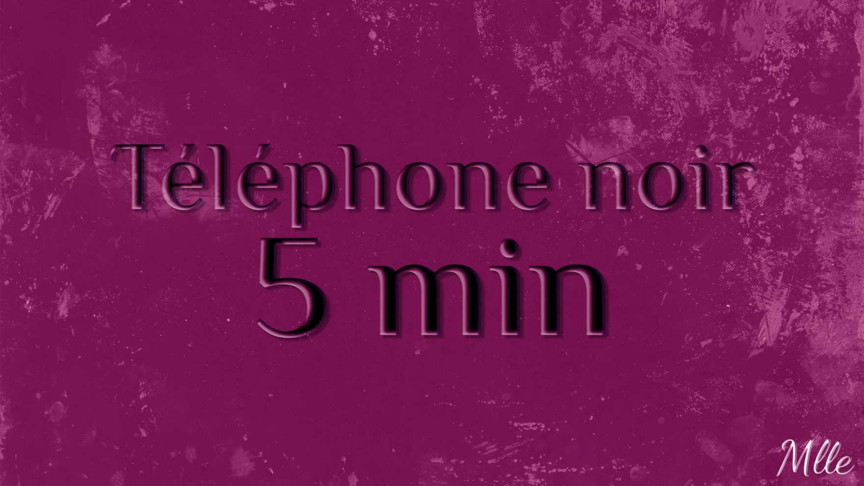 Photo de Téléphone noir 5 min