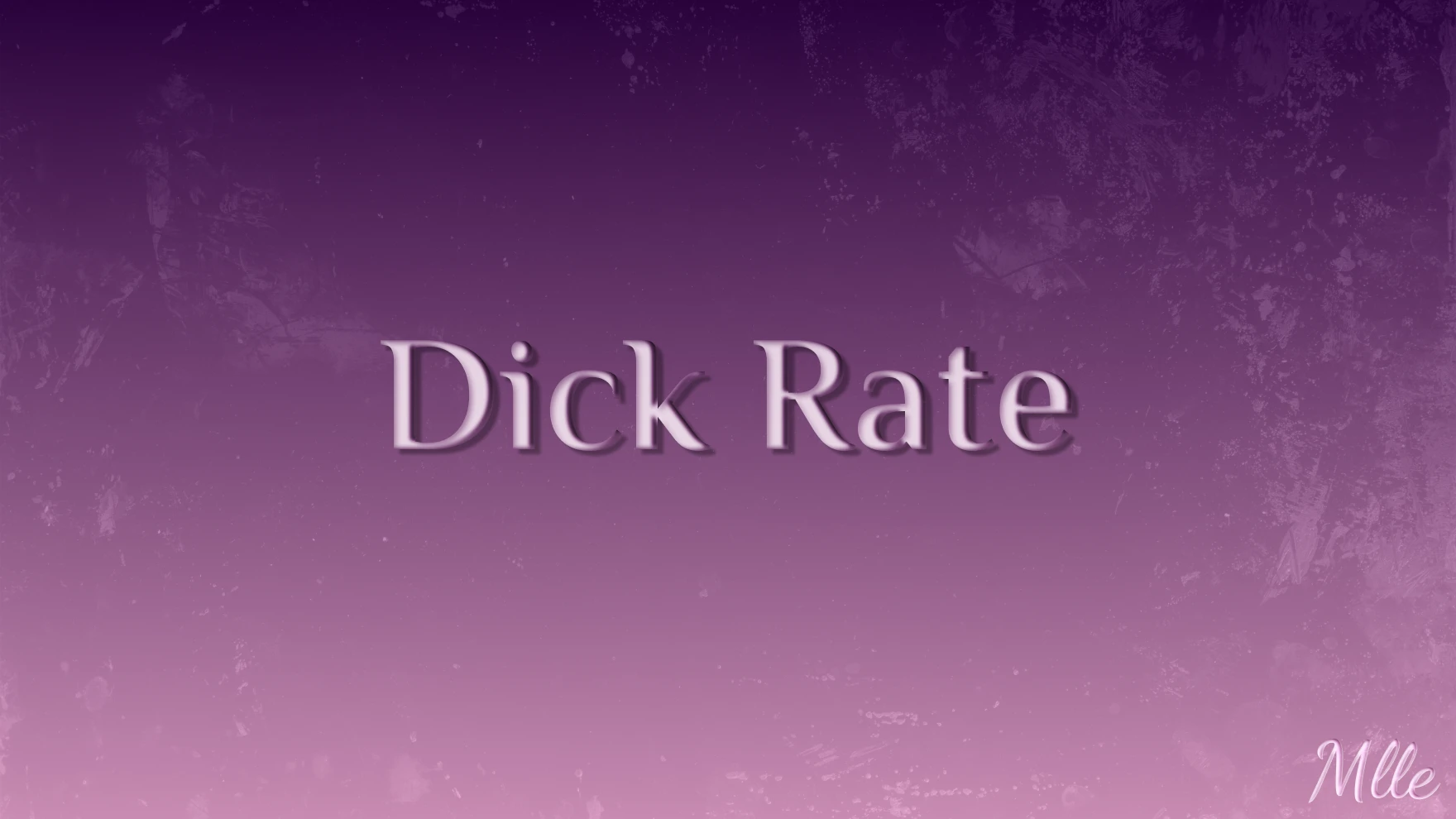 Photo de dick rate
