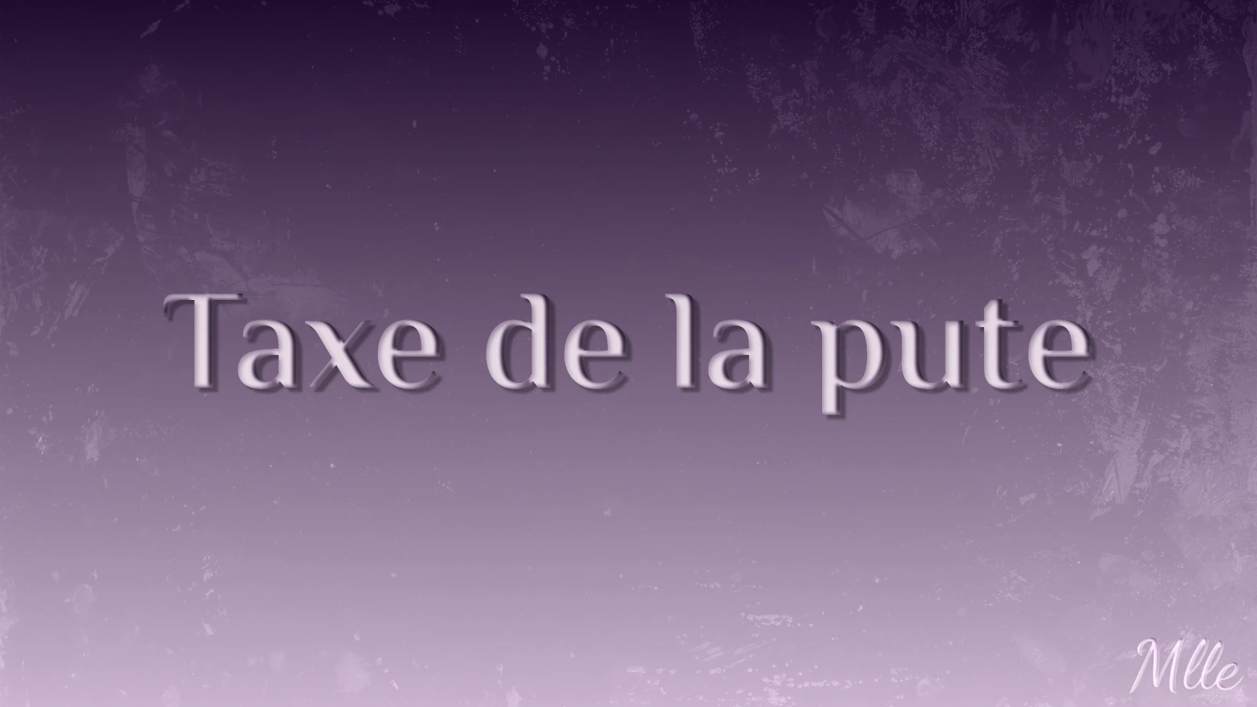 Photo de Taxe de la pute