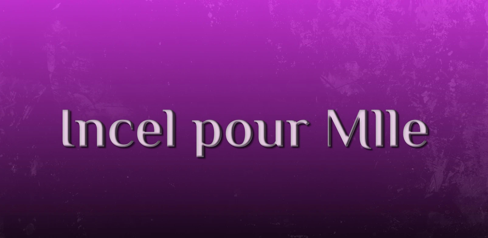 Photo de Audio: Incel pour Mademoiselle