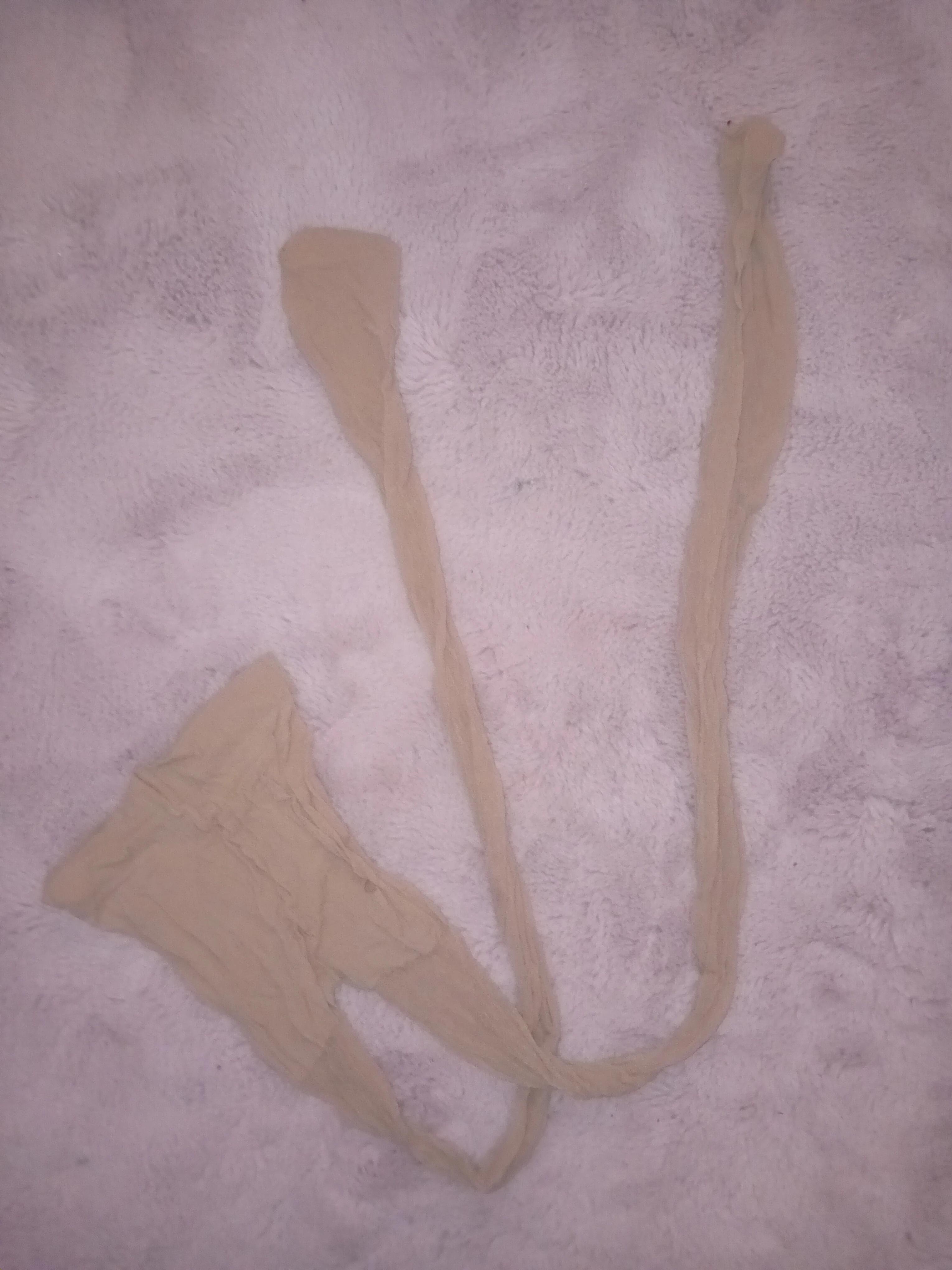 Photo de Collant nylon beige