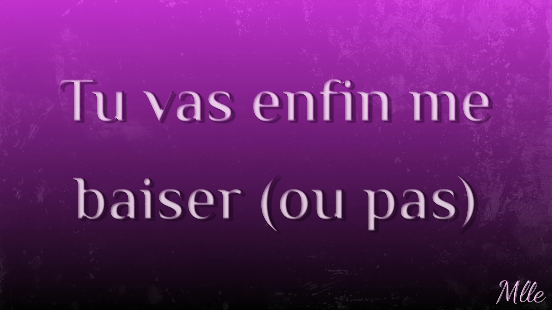 Photo de Audio: tu vas enfin me baiser(ou pas)