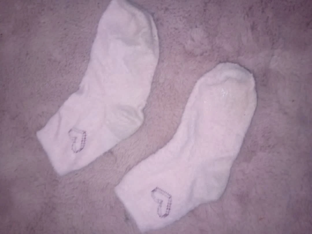 Photo de Chaussette rose pilou