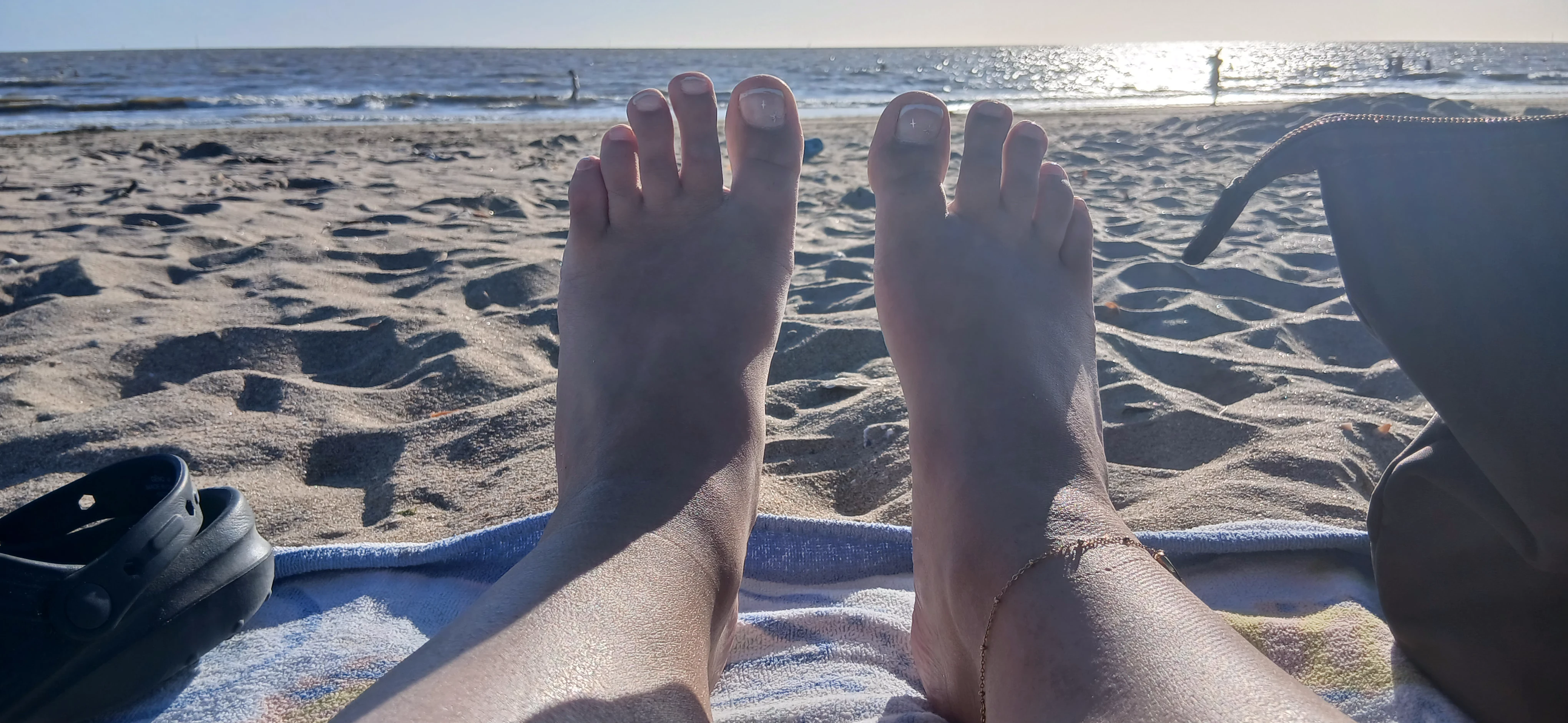 Photo de Mes pieds a la mer 💦❤️