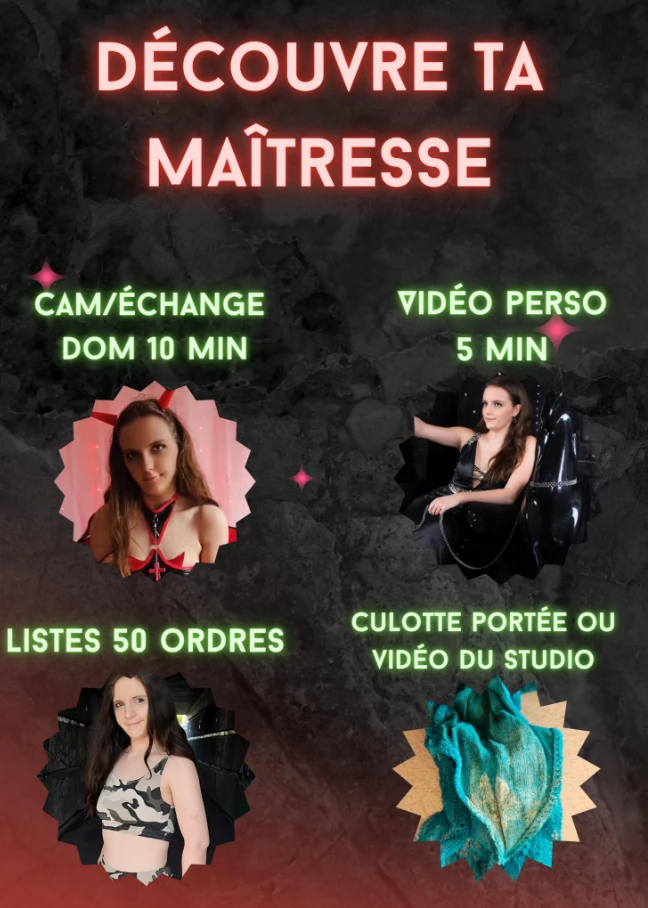 Photo de Découvre ta maîtresse ! 🖤