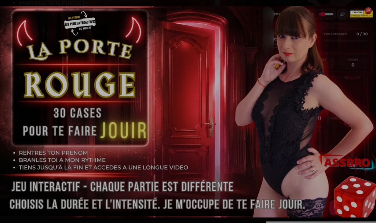 Photo de LA PORTE ROUGE 30 cases pour te faire jouir