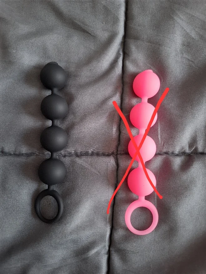 Photo de chapelet anal