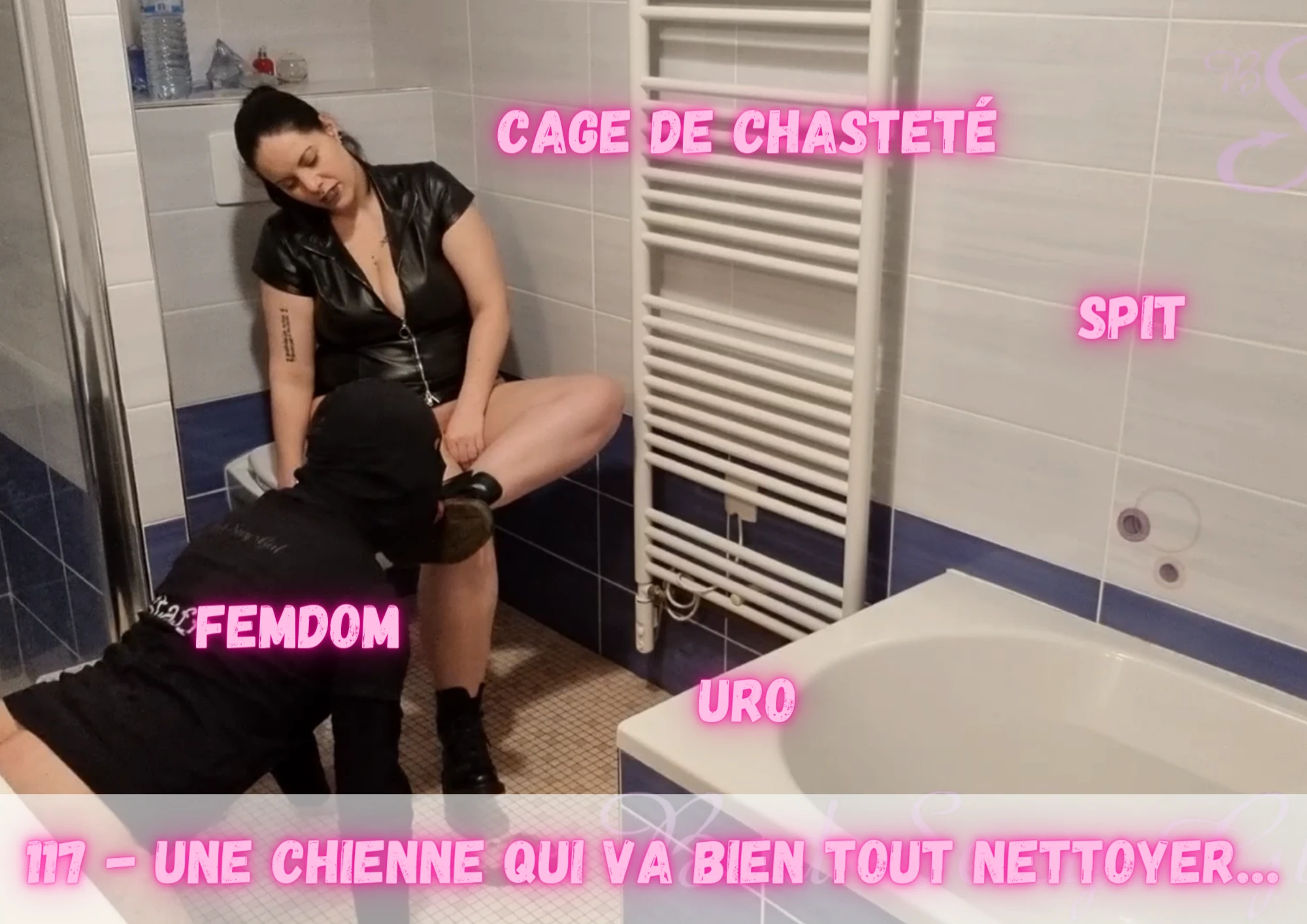 Photo de 117 - Une chienne qui va bien tout nettoyer…