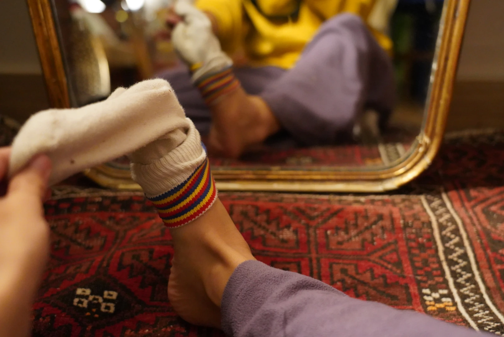 Photo de Mes chaussettes sales Lidl, c'est tout ce que tu mérites
