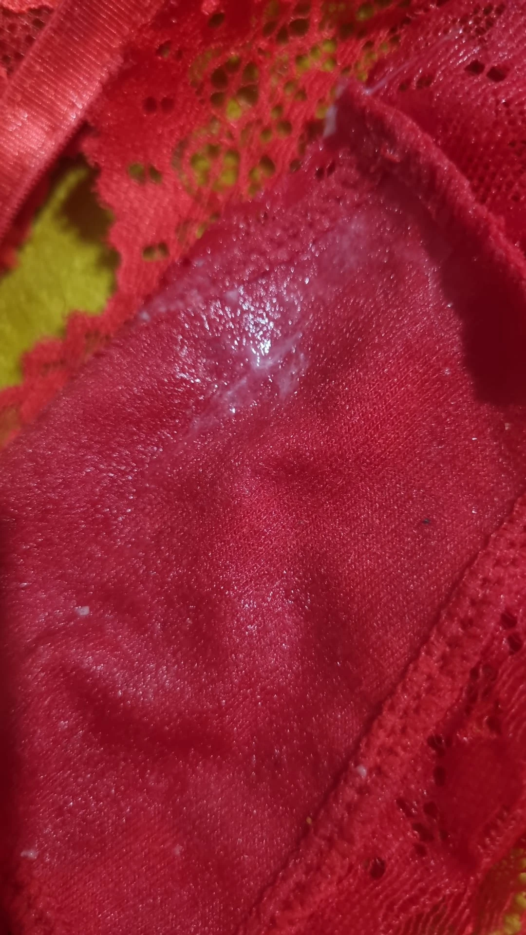 Photo de Culotte porté pendant masturbation