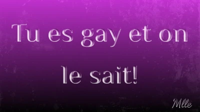 Photo de AUDIO: Tu es gay et on le sait