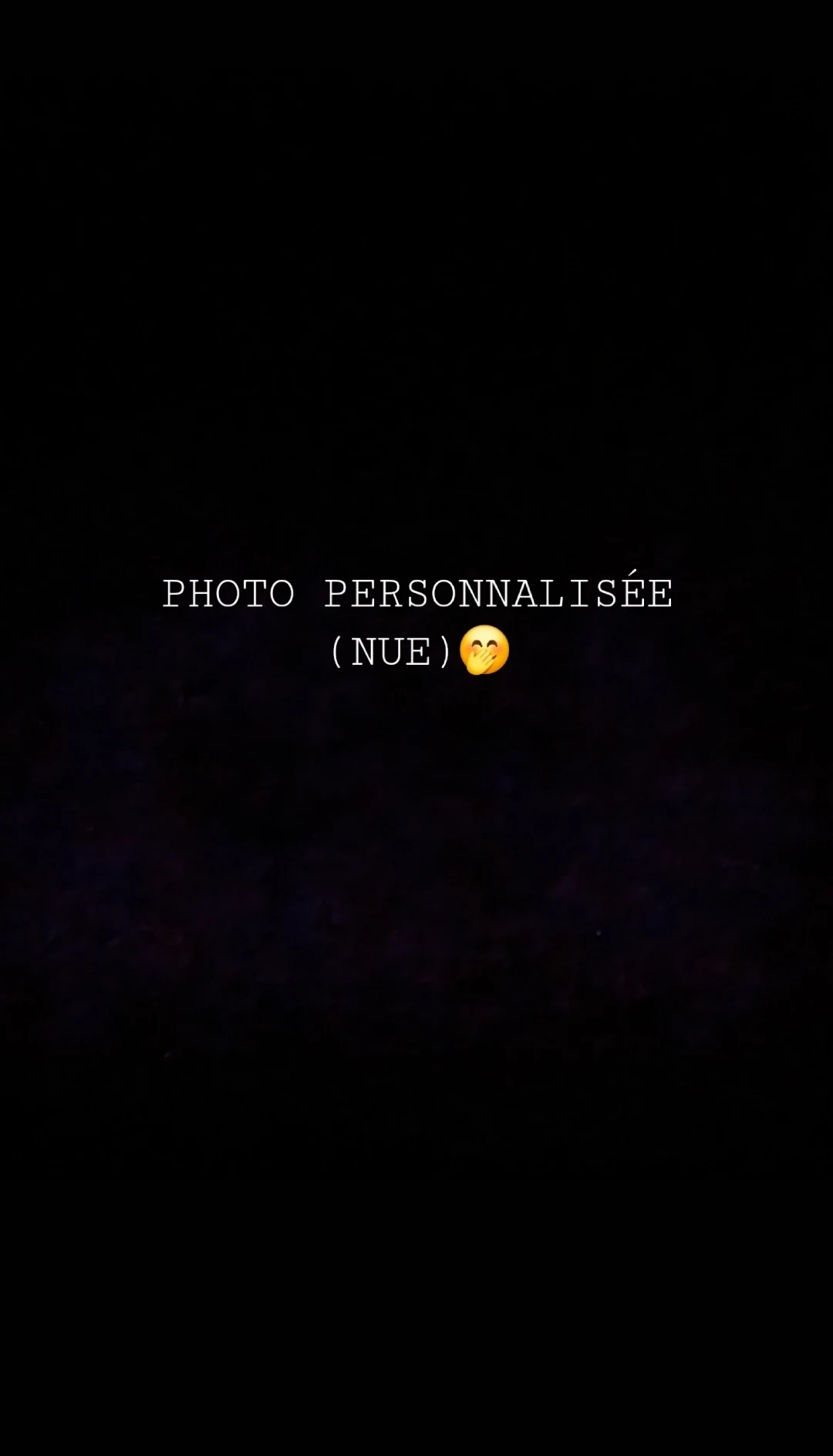 Photo de PHOTO PERSONNALISÉE NUE