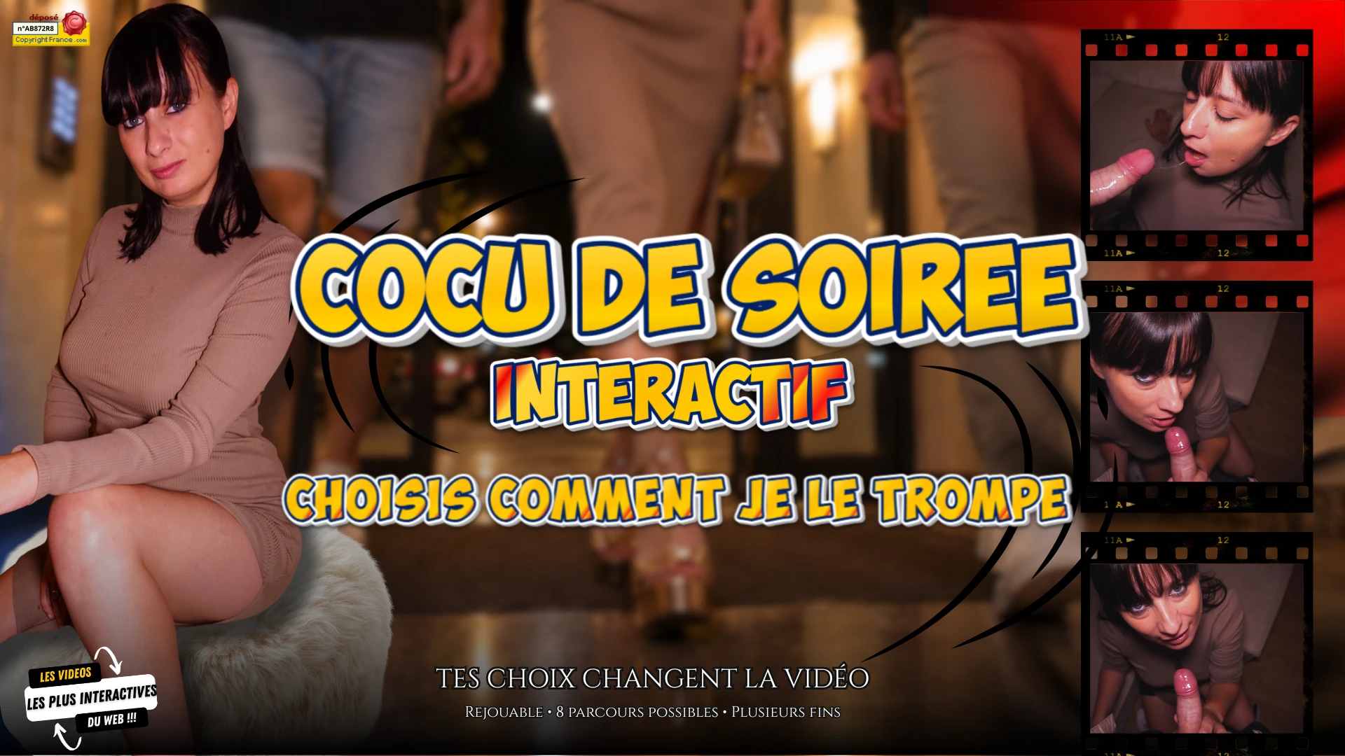 Photo de COCU DE SOIRÉE intéractif : choisis comment je le trompe
